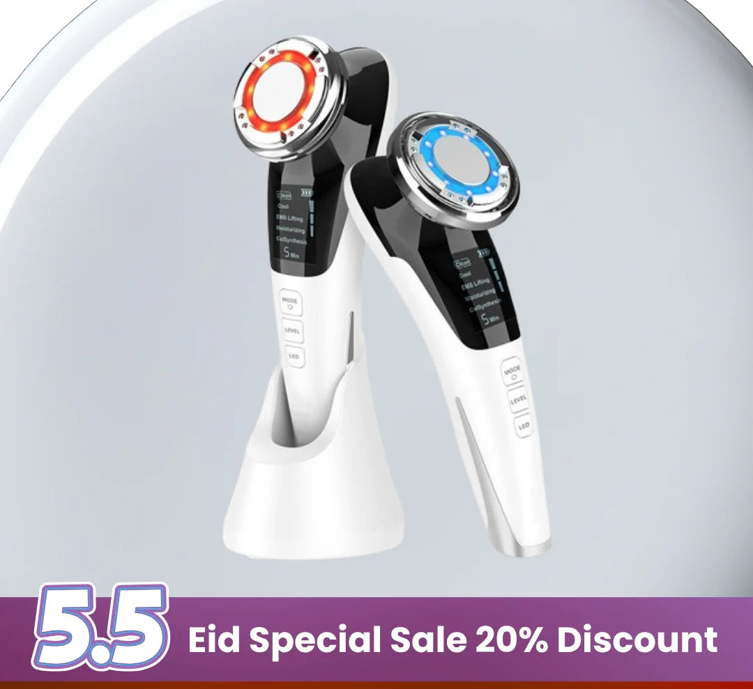 EMS Facial Massager Photon Light Therapy Skin Care Device