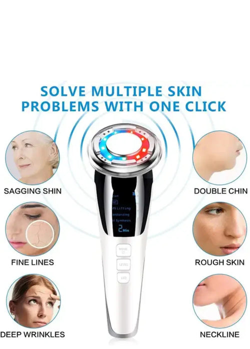 EMS Facial Massager Photon Light Therapy Skin Care Device
