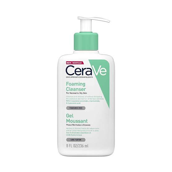 CeraVe Foaming Facial Cleanser for Oily Skin | Daily Oil Control Face Wash 100 present original